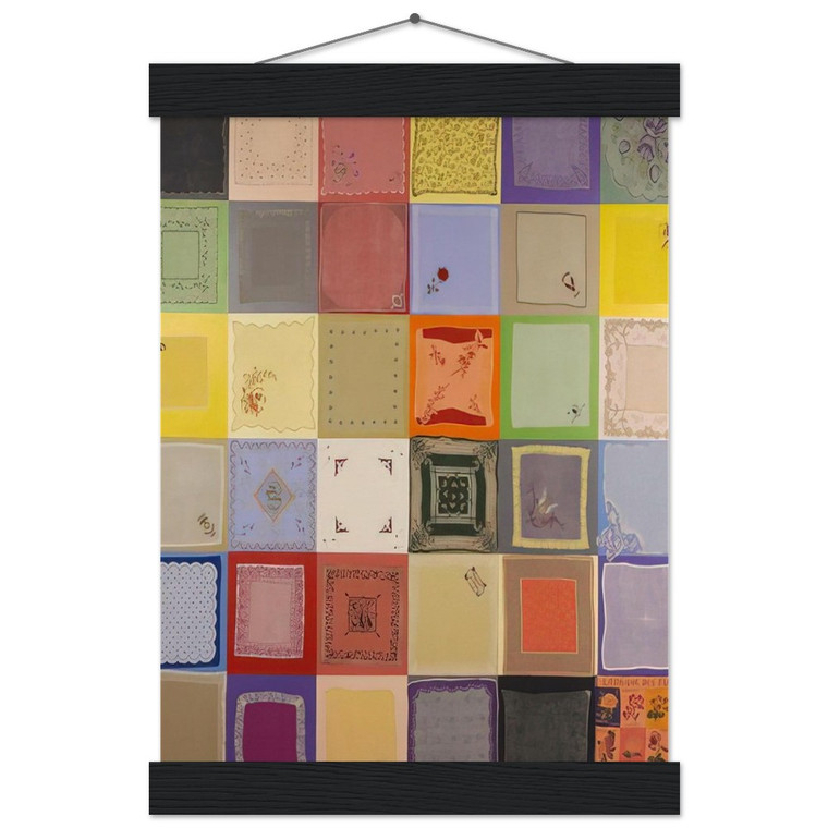 Miriam Schapiro  Connection  1978 Museum-Quality Matte Paper Poster with Hanger