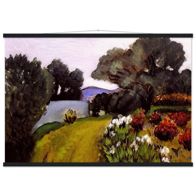 Henri Matisse Garden of Irises Nice Countryside 1919 Poster