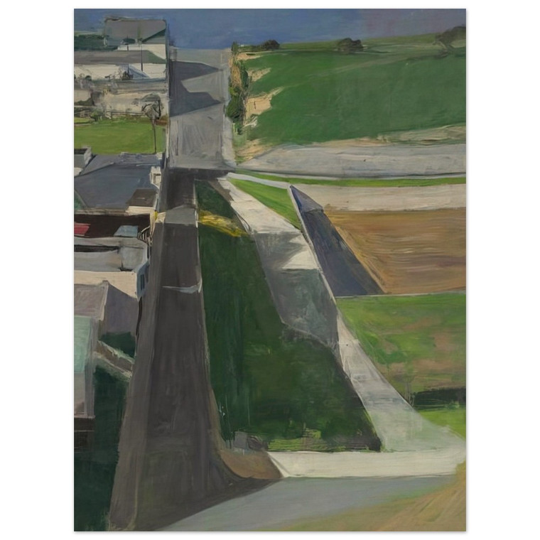 Richard Diebenkorn  Cityscape I Wood Print