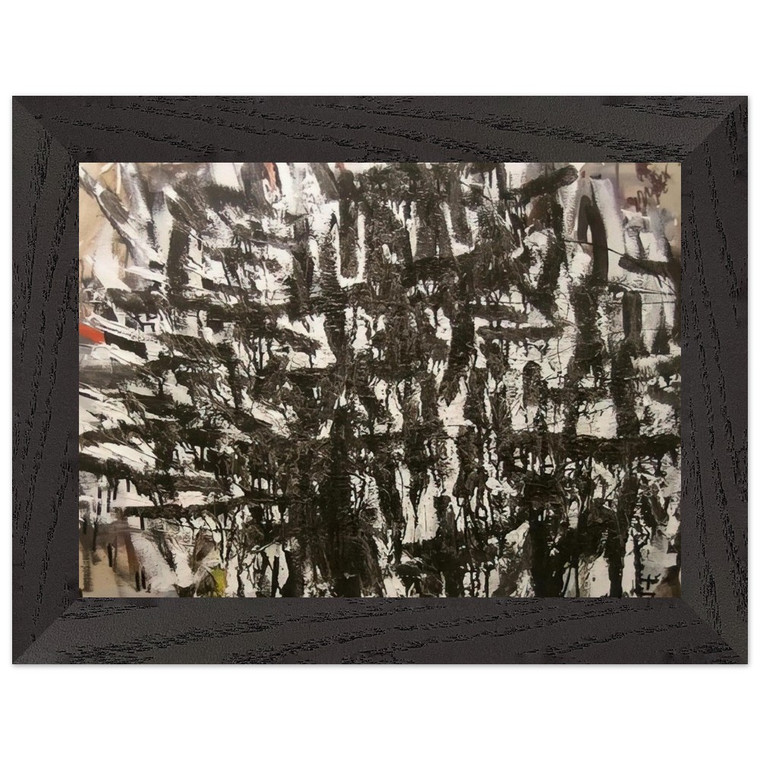 Robert Goodnough  Listen  2005 Premium Wooden Framed Art Print / Poster