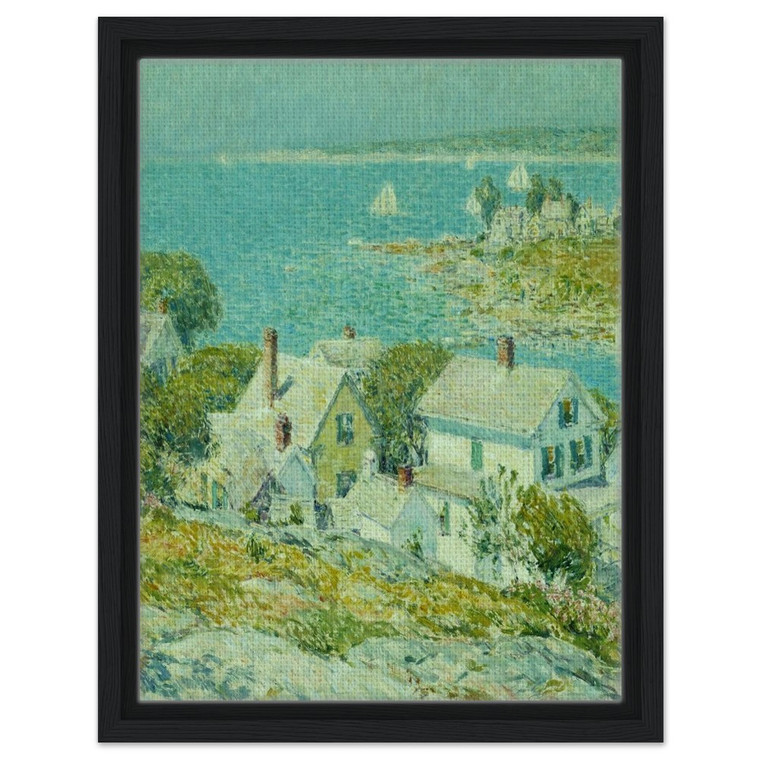 Childe Hassam  New England Headlands Framed Canvas