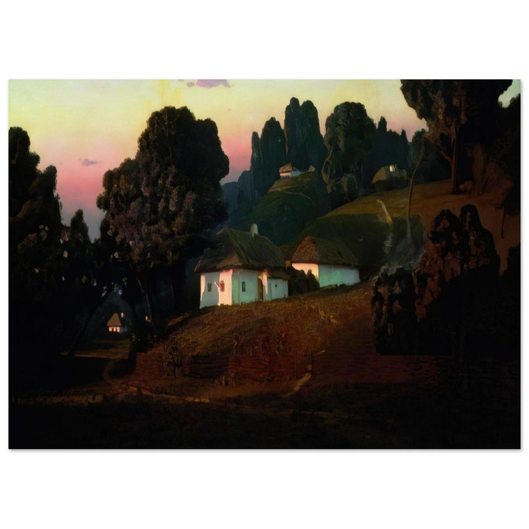 Arkhyp Kuindzhi  Evening in Ukraine Fine Art Poster / Art Print