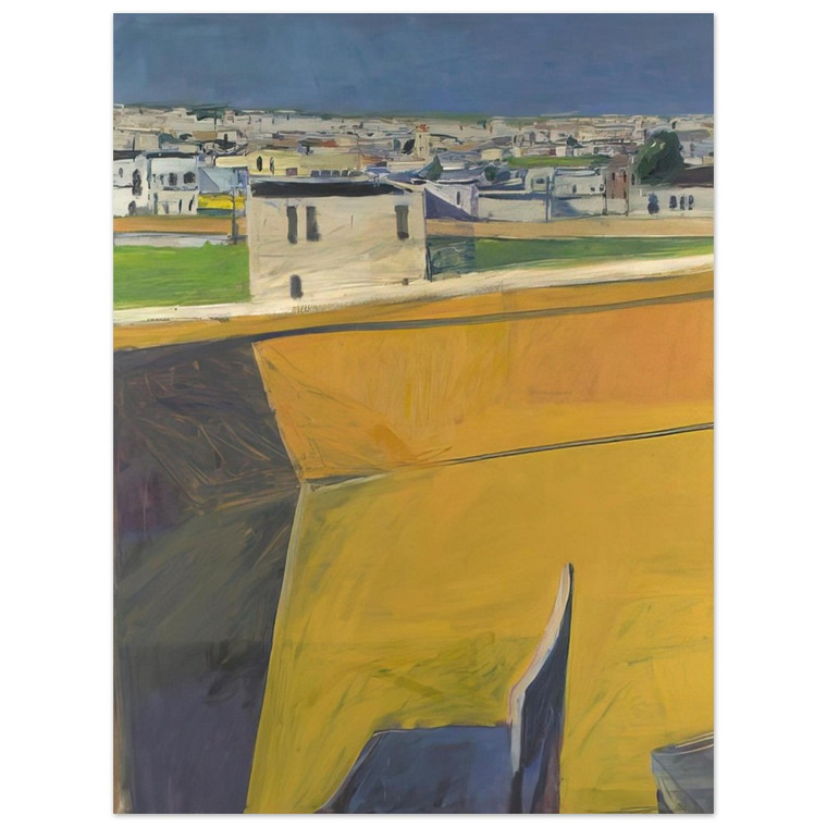 Richard Diebenkorn  Yellow Porch Aluminum Print