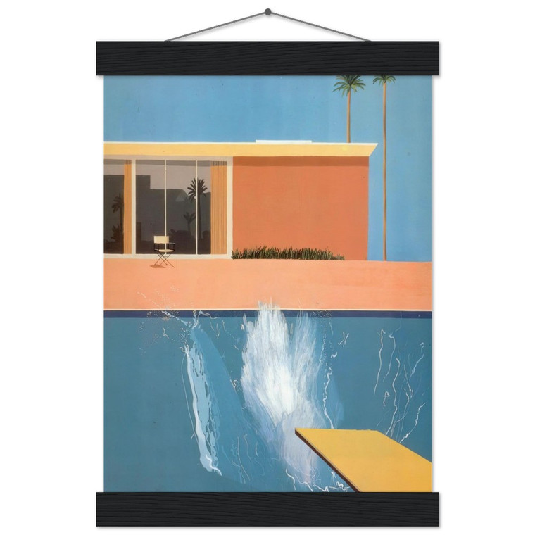 David Hockney  David Hockney N19 Museum-Quality Matte Paper Poster with Hanger