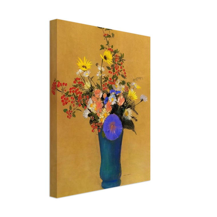 Odilon Redon  BOUQUET OF WILD FLOWERS Canvas