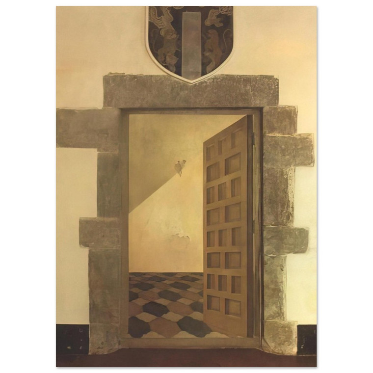 Salvador Dali  OVERTURE IN TROMPE L OEIL Fine Art Poster / Art Print