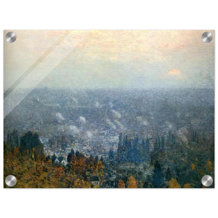 Childe Hassam  Mount Hood and the Valley of the Willamette Acrylic Print