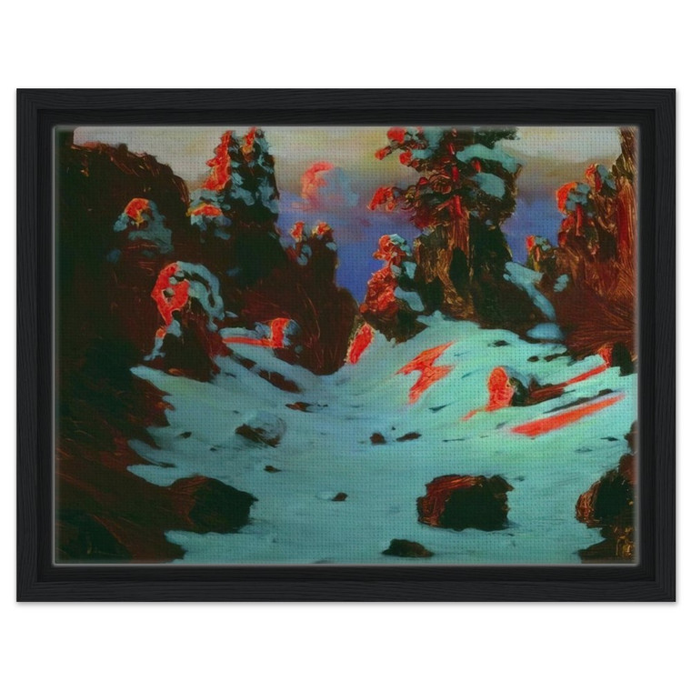 Arkhyp Kuindzhi  Sunset Effect Framed Canvas