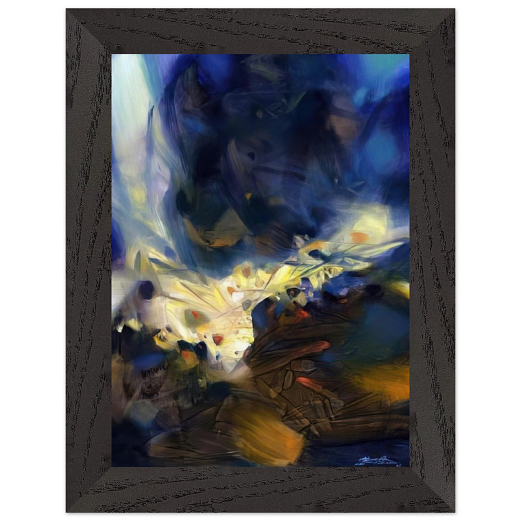 Chu teh Chun LE SOUFFLE QUI LIBERE LA MATIERE 2006 Premium Framed Print