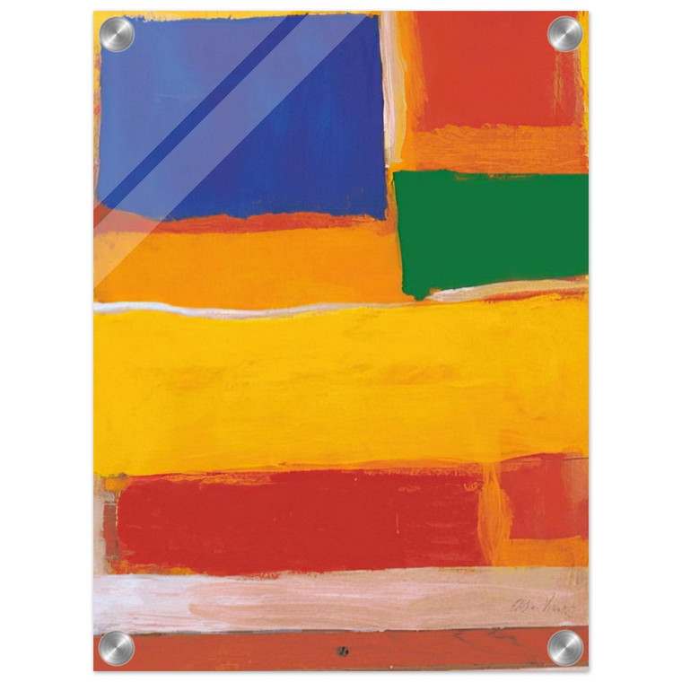 Esteban Vicente  UNTITLED 1986 N2 Acrylic Print