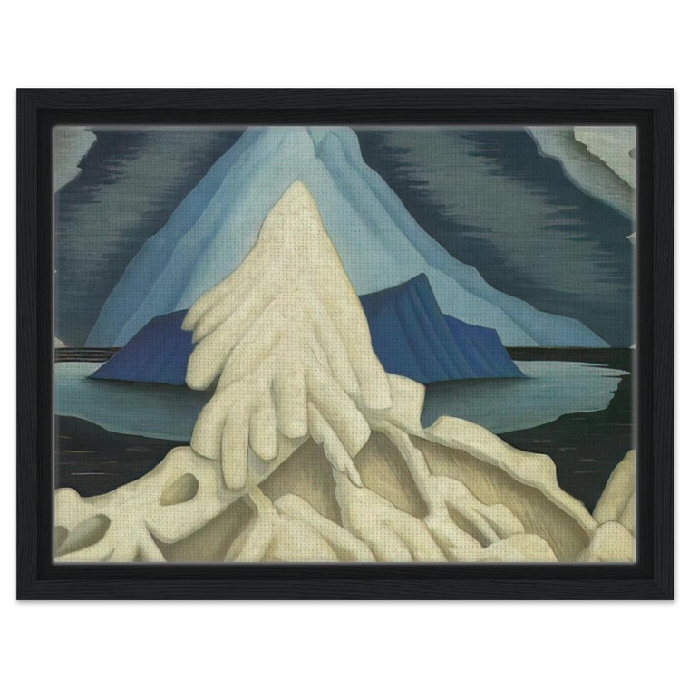 Lawren Harris Arctic Temperate Winter 1935 Framed Canvas