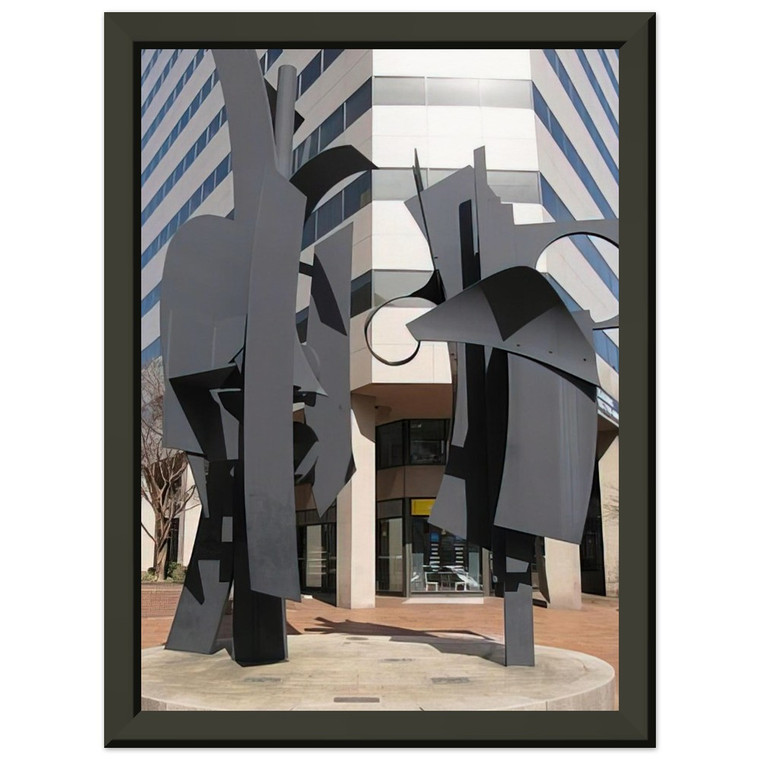 Louise Nevelson  SKY LANDSCAPE 1988 Premium Metal Framed Art Print / Poster