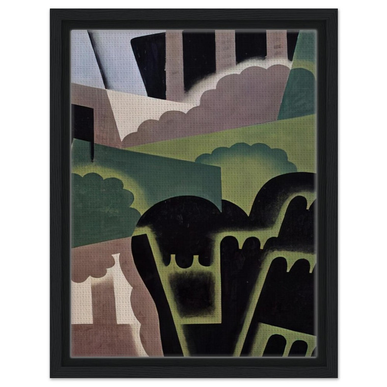 Juan Gris  LANDSCAPE N10 Framed Canvas