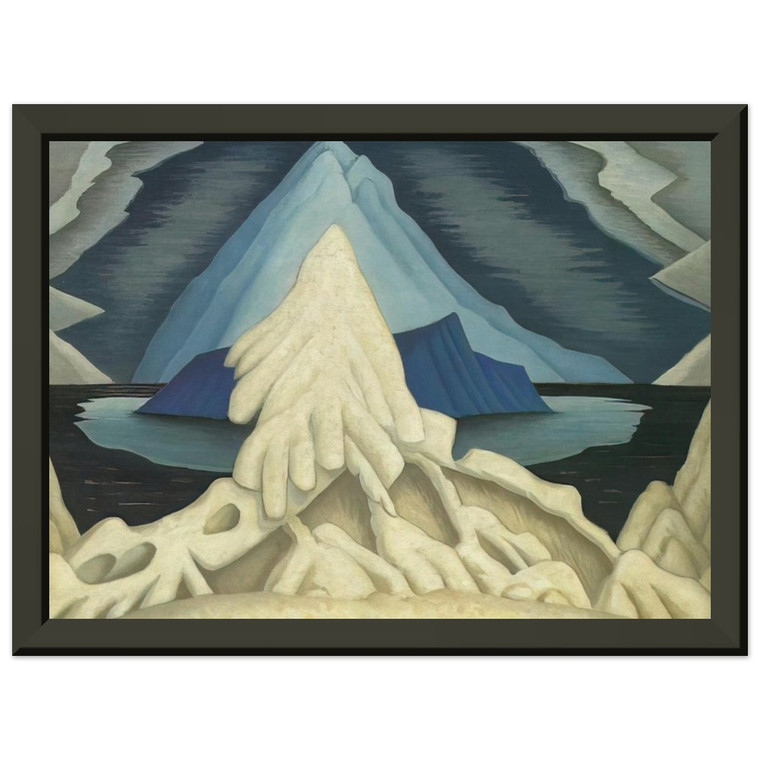 Lawren Harris Winter Arctic 1935 Premium Metal Framed Art Print / Poster