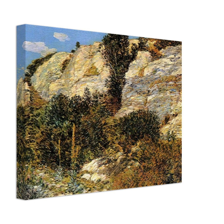 Childe Hassam  Lymans Ledge Appledore Canvas