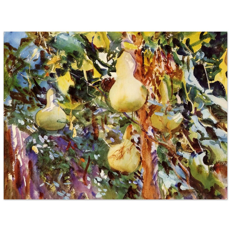 John Singer Sargent  Gourds Aluminum Print