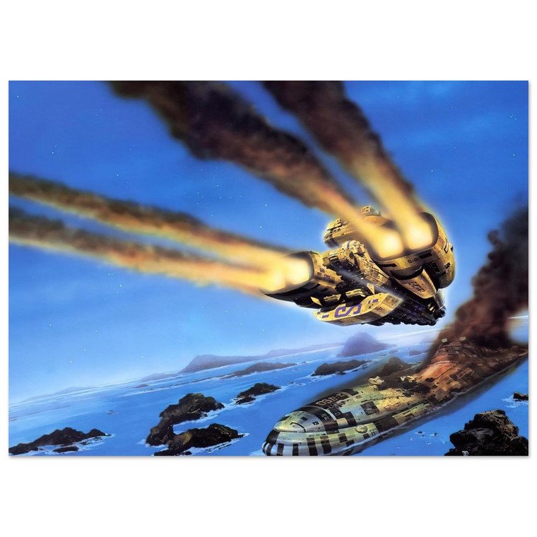 Chris Foss  Chris Foss N10 Fine Art Poster / Art Print