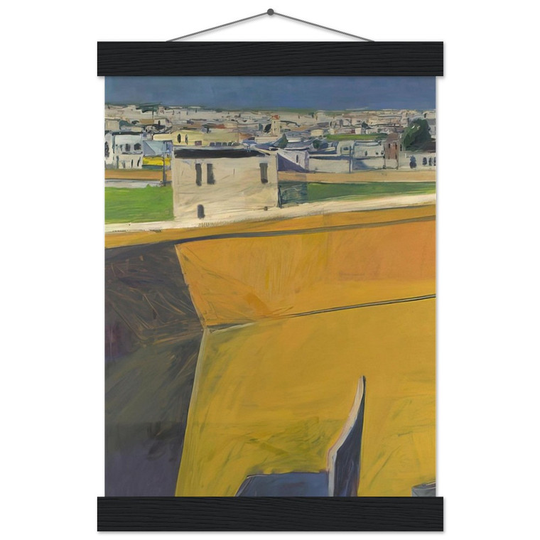 Richard Diebenkorn  Yellow Porch Museum-Quality Matte Paper Poster with Hanger