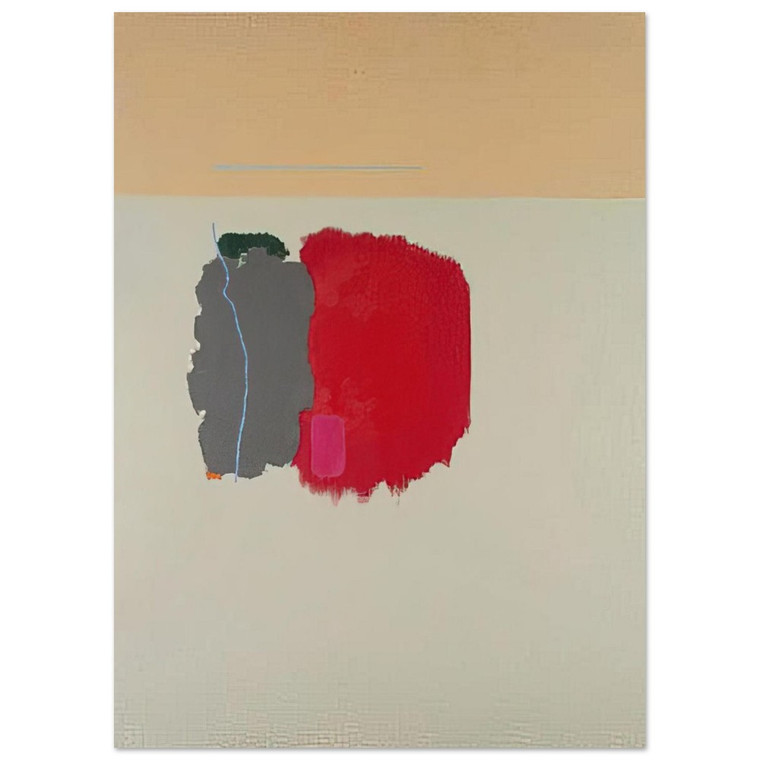 John Ferren  Red Spot  1954 Fine Art Poster / Art Print