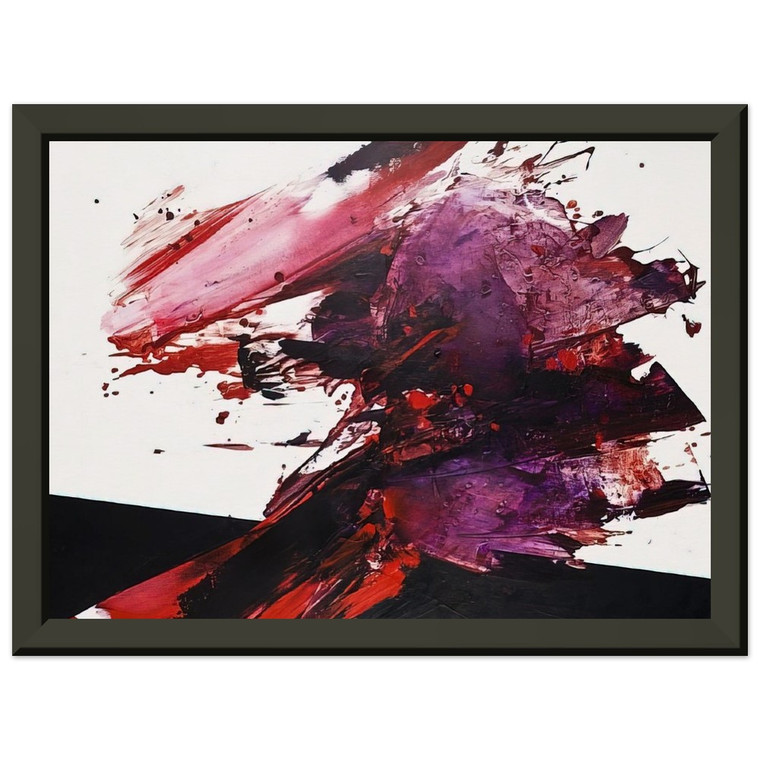 Luis Feito  UNTITLED 2447 2009 Premium Metal Framed Art Print / Poster