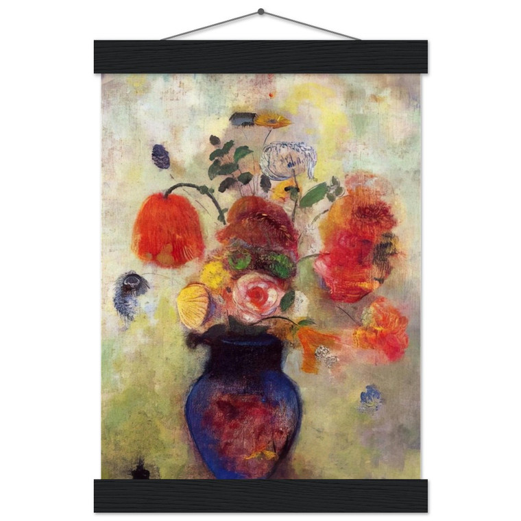 Odilon Redon  BOUQUET OF FLOWERS 3 Museum-Quality Matte Paper Poster with Hanger