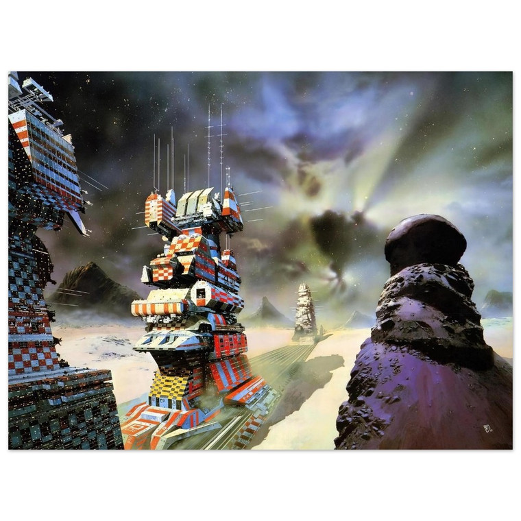 Chris Foss  Chris Foss N15 Aluminum Print