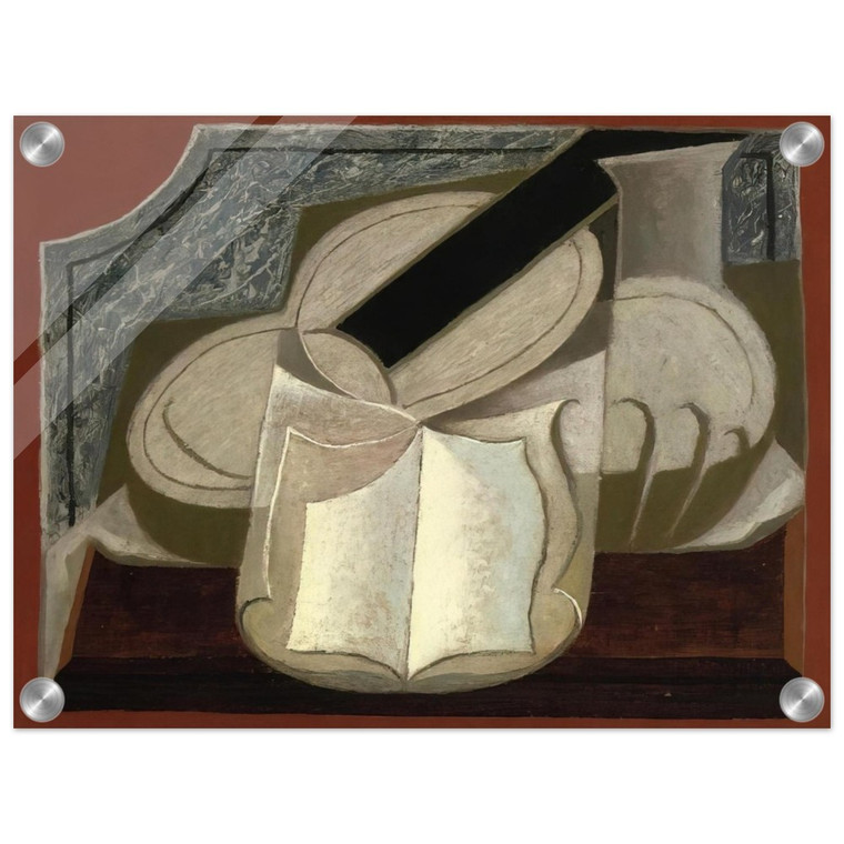 Juan Gris  BOOK AND GUITAR 1925 Acrylic Print
