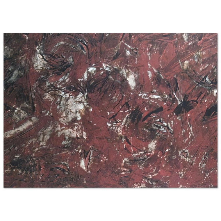 Milton Resnick  UNTITLED 1982 N5 Fine Art Poster / Art Print