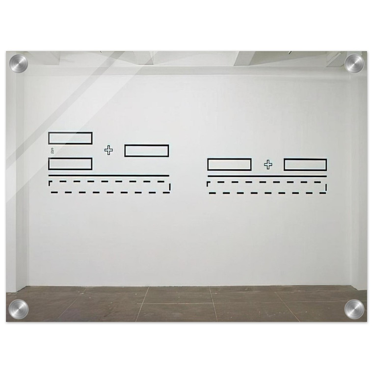Lawrence Weiner  Untitled  1991 N4 Acrylic Print