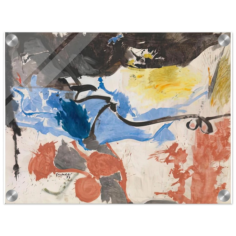 Helen Frankenthaler  Hotel CroMagnon 1958 Acrylic Print