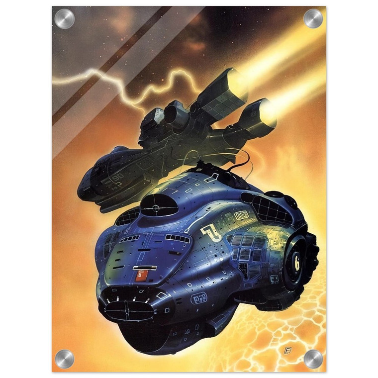 Chris Foss  Chris Foss N1 Acrylic Print