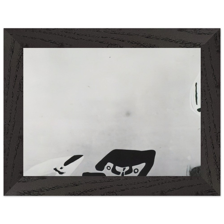 Salvador Dali  FISHERMEN IN CADAQUES Premium Wooden Framed Art Print / Poster