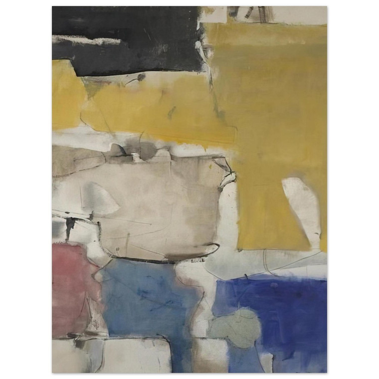 Richard Diebenkorn  Albuquerque 9 Aluminum Print