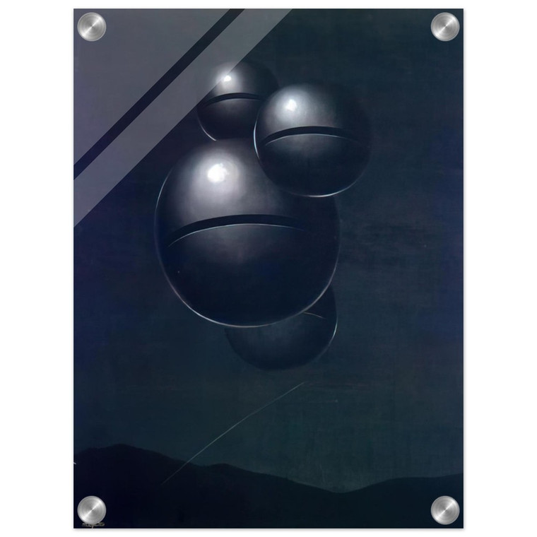 Rene Magritte  THE VOICE OF SPACE 1928 1 Acrylic Print