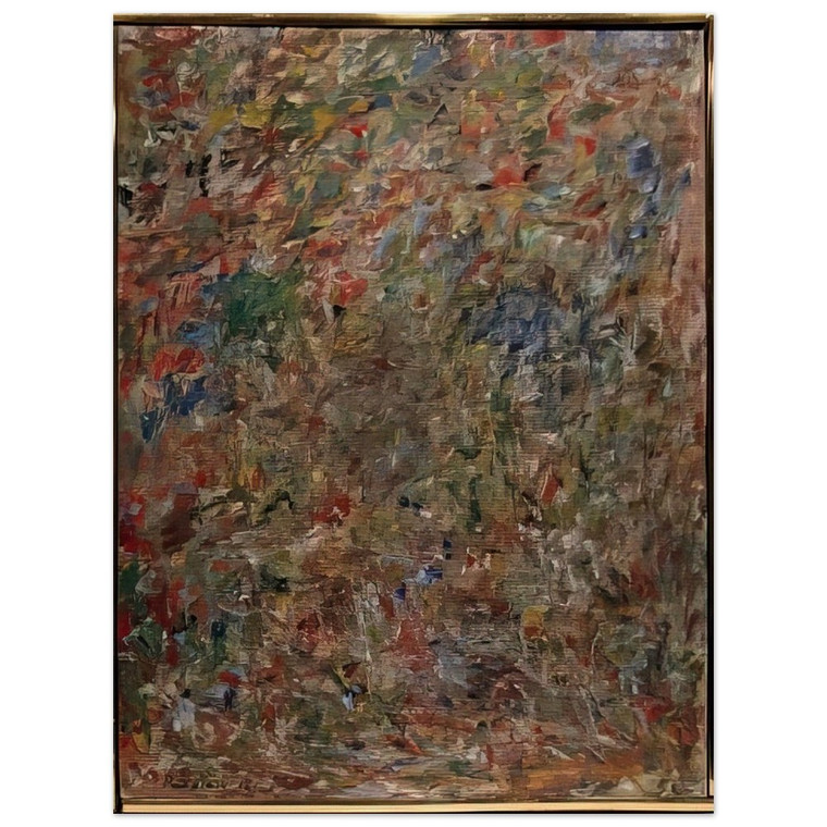 Milton Resnick  ABSTRACTION 1963 Wood Print