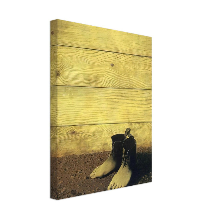 Rene Magritte  THE RED MODEL 1934 Canvas