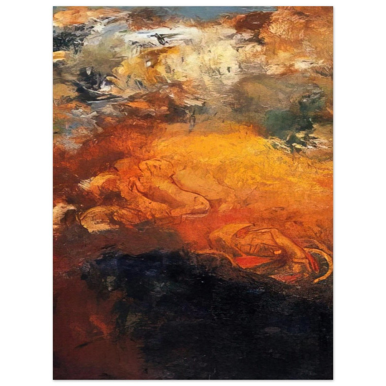 Odilon Redon  APOLLO S CHARIOT Aluminum Print