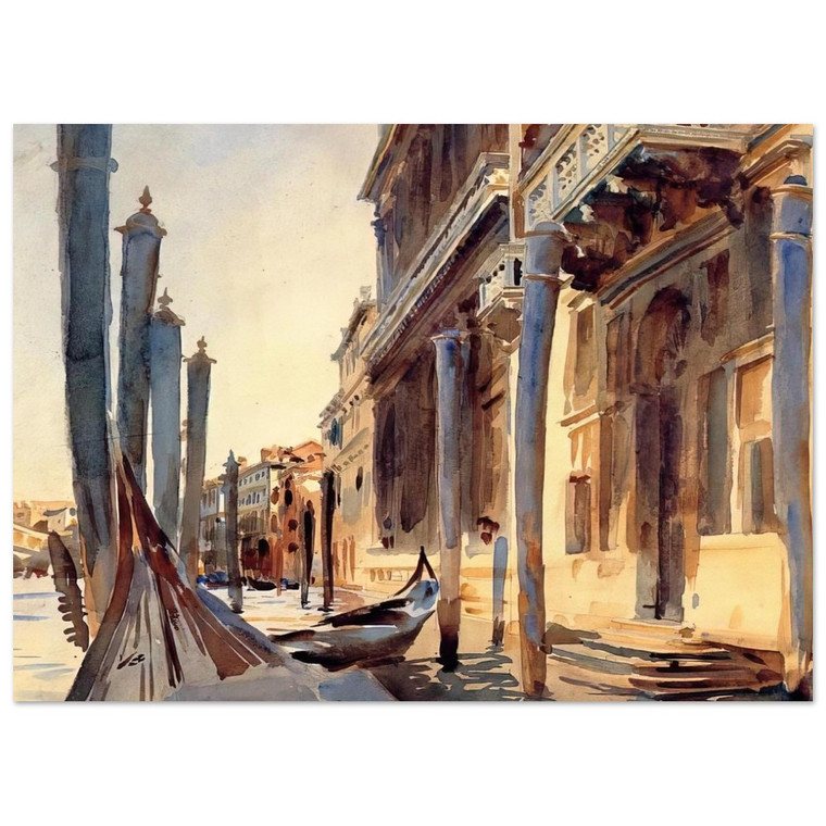 John Singer Sargent  Grand Canal Venice Fine Art Poster / Art Print
