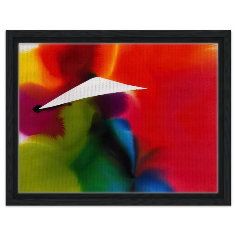 Paul Jenkins  Phenomena French West Indies Framed Canvas