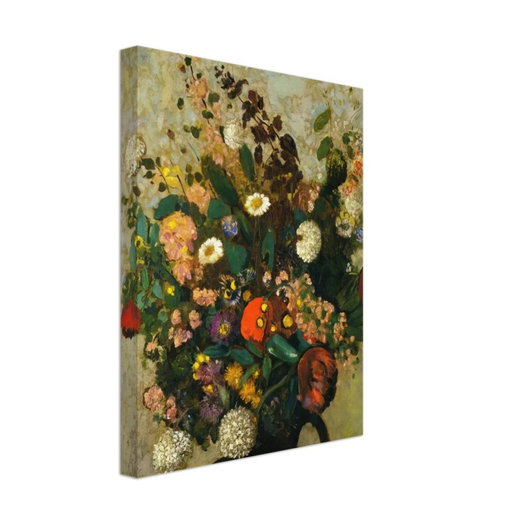 Odilon Redon  BOUQUET OF FLOWERS 5 Canvas