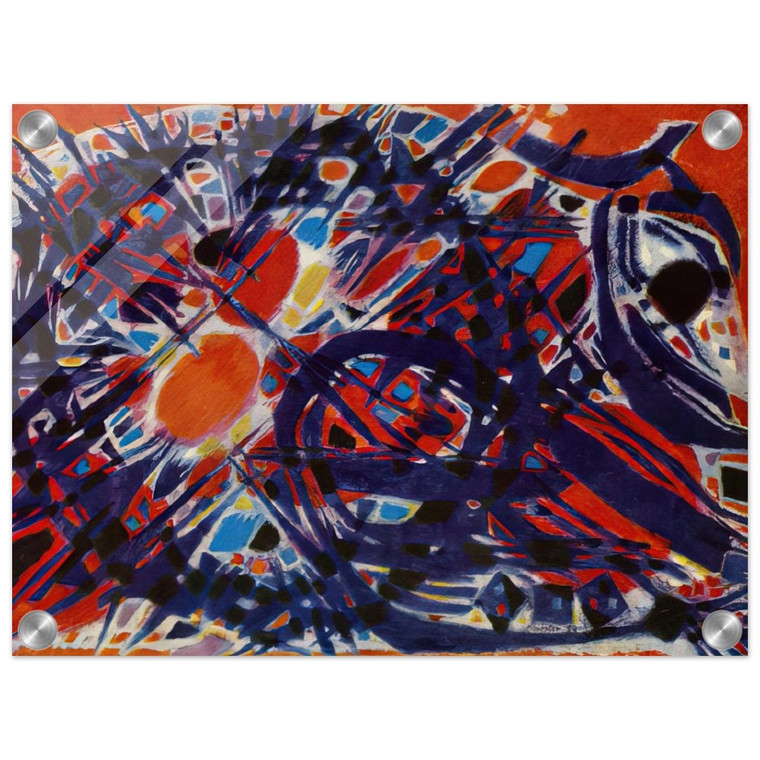 Alfred Manessier  Couronne depines  1954 Acrylic Print