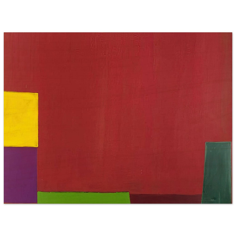 John Hoyland  18665  1965 Wood Print