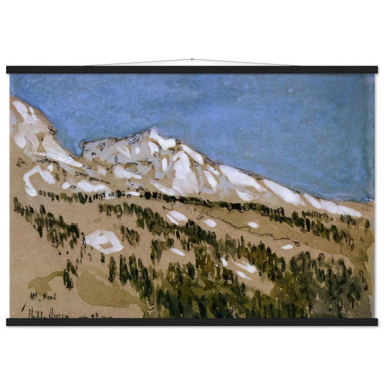 Childe Hassam  Mt Hood Oregon Museum-Quality Matte Paper Poster with Hanger