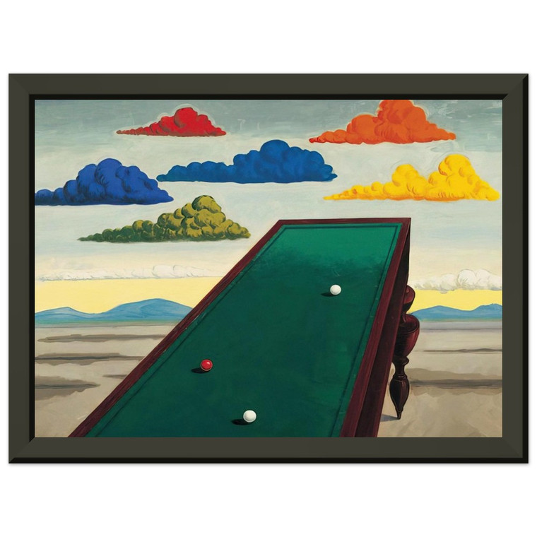 Man Ray  LA FORTUNE Premium Metal Framed Art Print / Poster