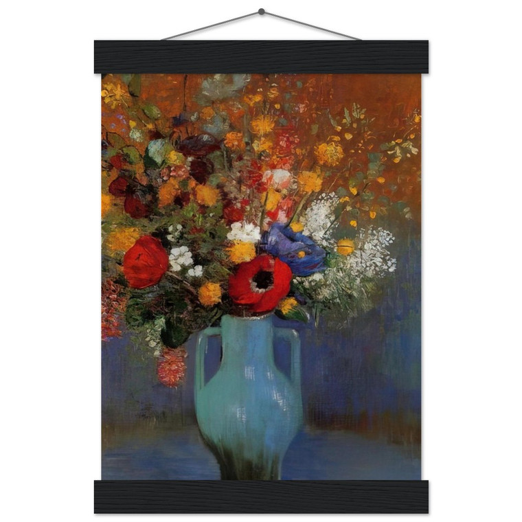 Odilon Redon BOUQUET OF WILD FLOWERS 1 Museum-Quality Matte Poster with Hanger