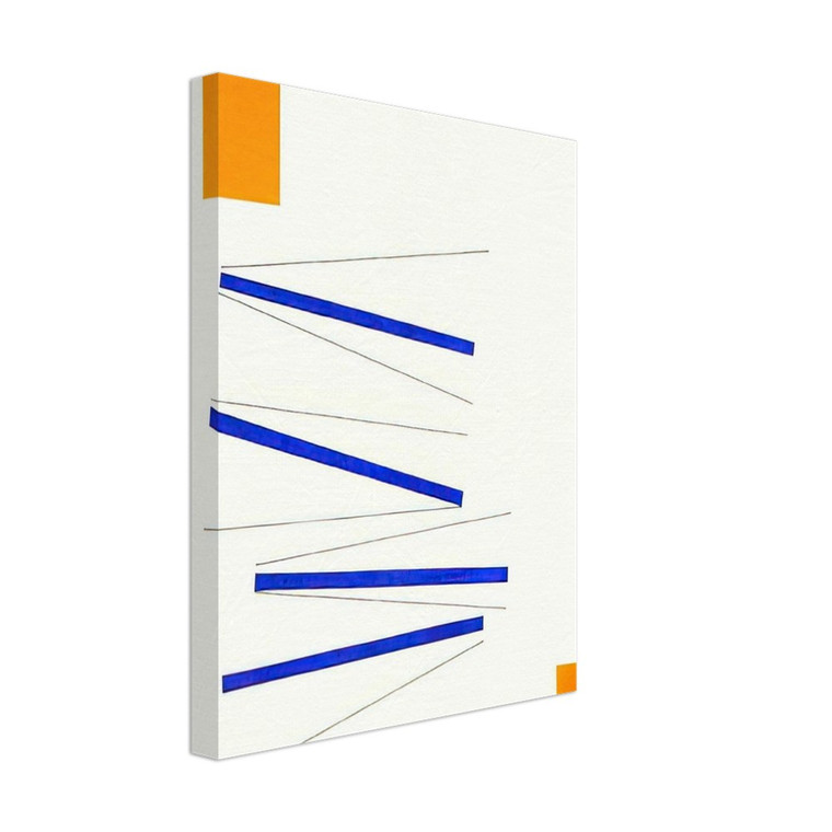 Lygia Pape  Relief in Orange and Blue  1956 Canvas