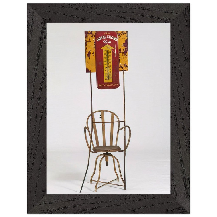 Rauschenberg UNTITLED KABAL AMERICAN ZEPHYR 1983 Wood Framed Print