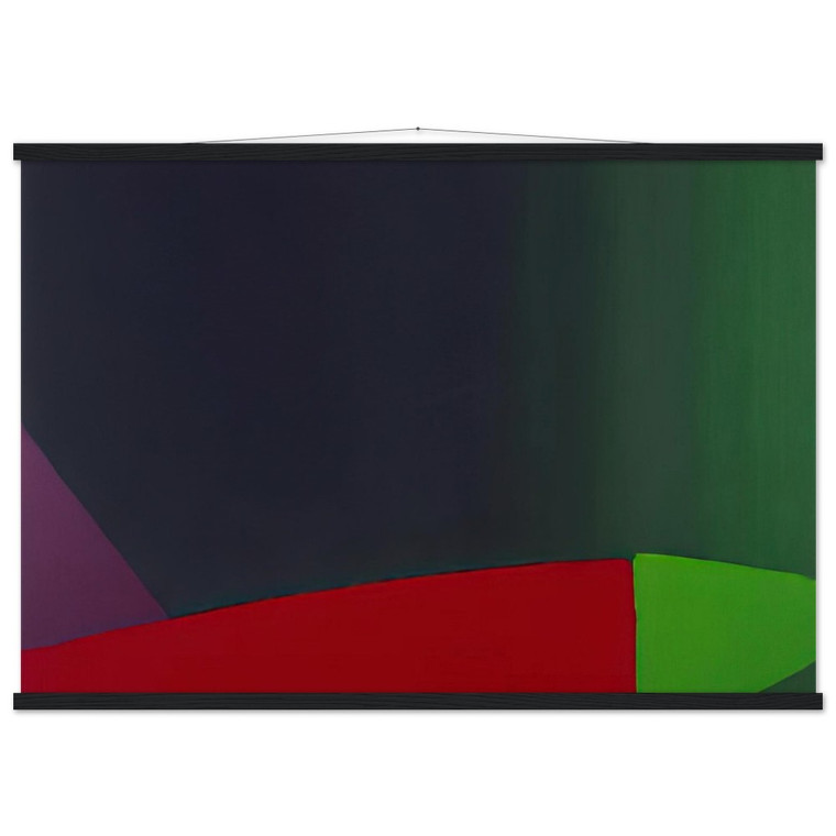 John Hoyland  6366  1966 Museum-Quality Matte Paper Poster with Hanger