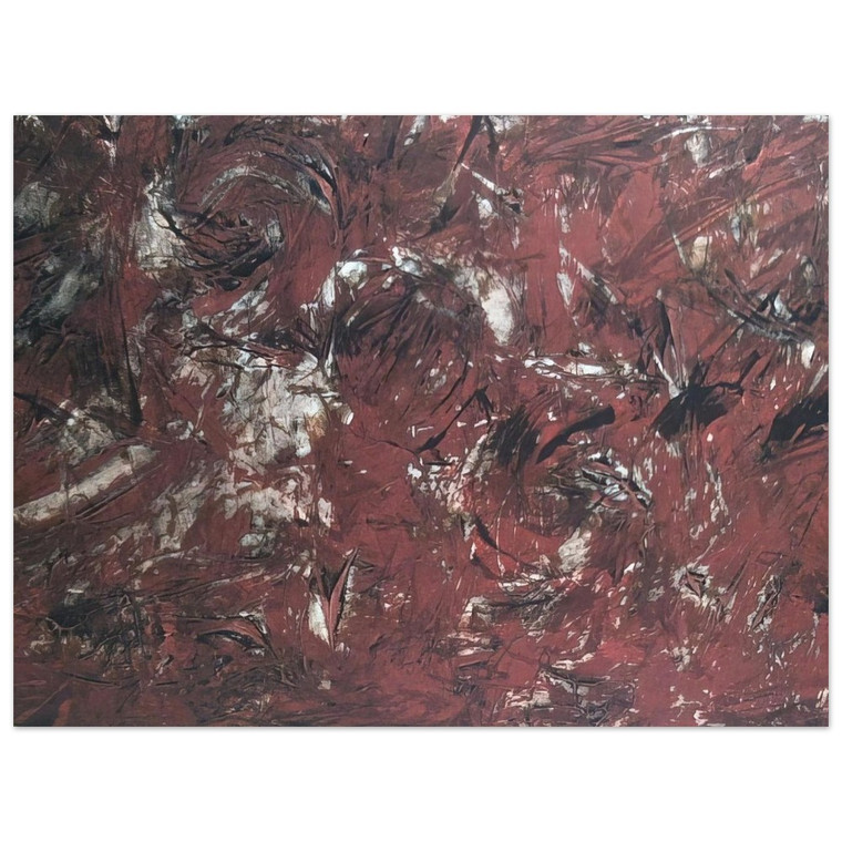 Milton Resnick  UNTITLED 1982 N5 Aluminum Print