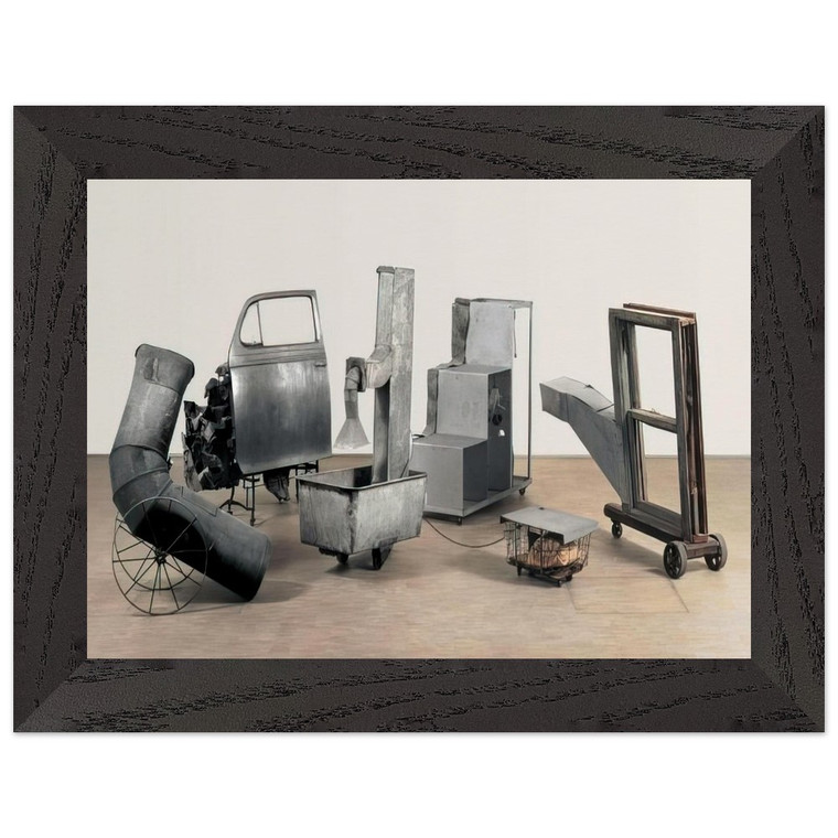 Robert Rauschenberg  ORACLE 1965 Premium Wooden Framed Art Print / Poster